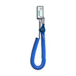 21821 | Plug and Cable Assembly, SC-6AO, Blue Plug, Coil Cable, 30'