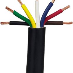 27382 | Cable, 7-Conductor, Black, Color-coded, 100'