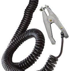 31766 | Clamp and Cable Assembly, Grounding Cable, Black Coil Cable, 32'