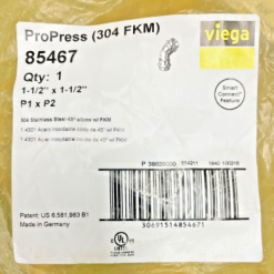 86032 | 2" 304 SS FKM UNION PXP PRESS - PROPRESS
