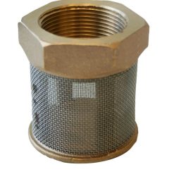 157---0100 AS | Suction Pipe Strainer, Brass (1-1/2")....