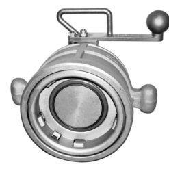1005E3-0401 | 4" API COUPLER, BOTTOM LOADING, ALUM, BUNA, KNOB HANDLES..