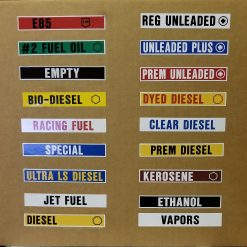 106U-0125 | PRODUCT IDENTIFICATION MARKER FOR "UNLEADED" FUELS....