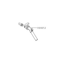 110107-2 | NOZZLE, BALL VALVE, FOR P-120 & P-200