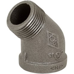 1104-32 | 2" BLK ST ELBOW 45o