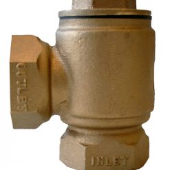 137---0700 AV | Angle Check Valve, Single Poppet (PTFE) (2")....