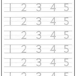 14DECAL | #1 5" NUMBER