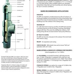 158B--0800 AV | Back Pressure Valve, Vertical Type (3")..