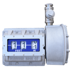 Alternative view of 1618--0167 AB | Mechanical vertical tank gauge tank mount bracket..