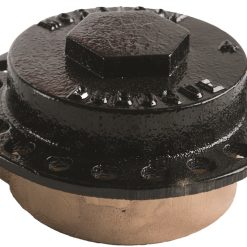 178DT-0400 AC | Cap & Adaptor for 2" Drop Tube-Brass Body Brass Cap (2")....