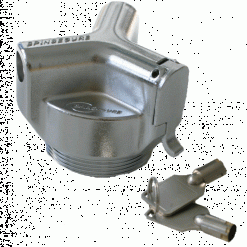 180M--2100 1C | Locking Cap with Male Threaded Adaptor, Key Configuration 1 (2")....