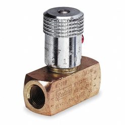 1A862 | PARKER NEEDLE VALVE, BRASS, 1/4" NPT 5 GPM, 2000 PSI