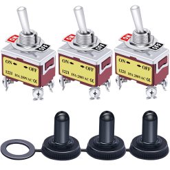 Alternative view of 1XWR1 | TOGGLE SWITCH DPST 10A