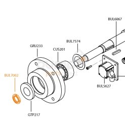 26821-136 | IMPELLER NUT..