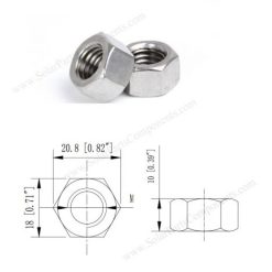 26821-933 | HEX NUT M12..
