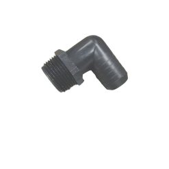 29-E-16X16 | 1in Brass Barb x 1in MPT 90