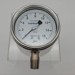 4001-4LCD-GF | 4" 30/0/60 PSI ONLY 1/4" LM ALL-SS, SAFETY GLS, GLY FILL