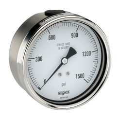 40-500-160-1/4 | 4" ss gauge 160 Noshok