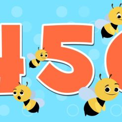 44DECAL | #4  5" NUMBER