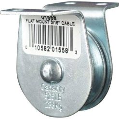 Alternative view of 4JX65 | Pulley Block: Designed For Wire Rope, 3/16 in Max. Cable Size, Plain