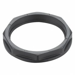 Alternative view of 4ZK49 | Panel-Mounting Nut: Aluminum, Std Duty