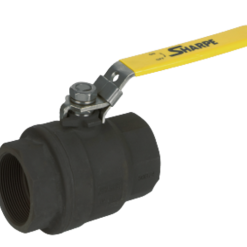 50114-R-075 | 3/4" SHARPE 50114-R 150# FLG RTFE CARBON STEEL FLANGED BALL VALVE