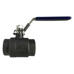 50B74 | BALL VALVE - SHARPE, 2PC, CARBON, THREADED (3")