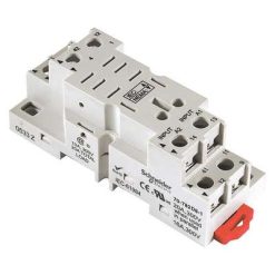 Alternative view of 6CVD3 | Relay Socket: D, 10A @ 300V AC, DPDT, Elevator, DIN Rail