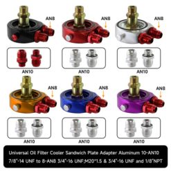 906005-67M8 | ADAPTER, ALUMINUM 1" NPT, 1.5"-16 UNF, 8 PAK