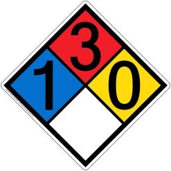 BV3NFPA-M | 20 inch NFPA Diamond 1-3-0