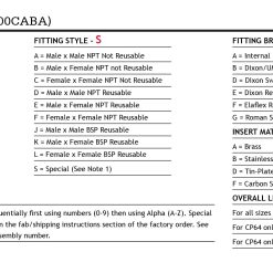 CP401200HABA | 2½" X 100' 4113 MM NPT BR NR..