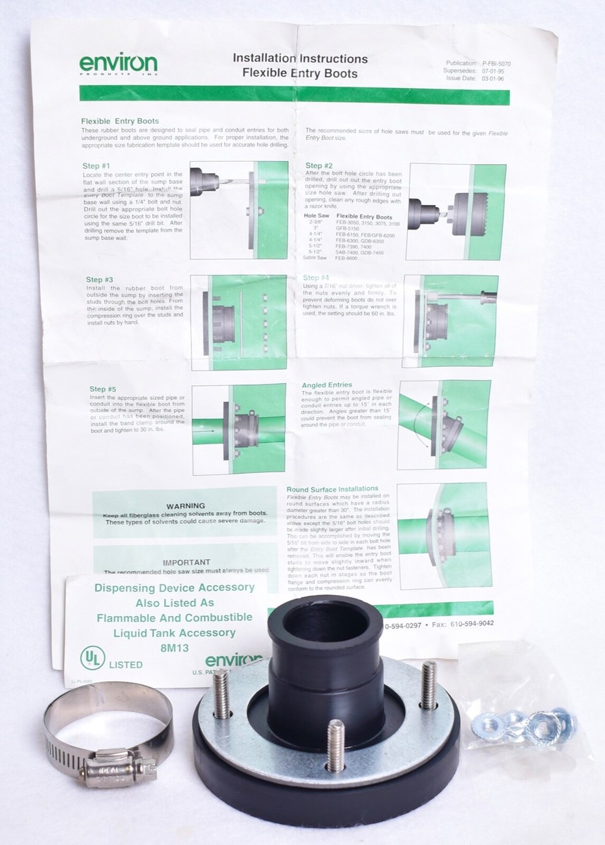 FED-075-D | Conduit Entry Boot 3/4