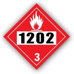 FLAMMABLE-TRUCK | 4" X 22" FLAMMABLE DECAL FOR TRUCK