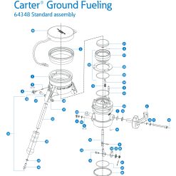 GF960-416 | WASHER FOR HANDLE ON CARTER 64348