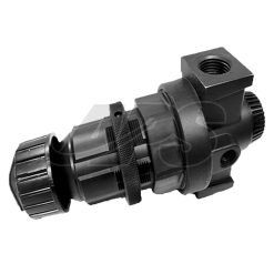 GTP-1121-2P | AIR REGULATOR-PANEL MOUNT W/PLASTIC KNOB