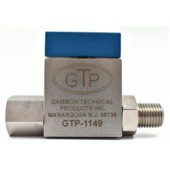GTP-1149-4MF | 1/4" GAMMON SS BALL VALVE MALE X FEMALE..