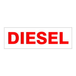 GTP-2135-22 | DECAL DIESEL, 5” X 16”..