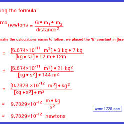 GTP30121A | GRAVITY CALCULATOR