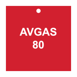 GTP-3588-5 | PRODUCT DECAL KIT - AVGAS 80..