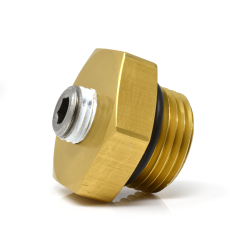 Alternative view of GTP-561 | GAMMON-GAUGE BLEEDER PLUG, ALUMINUM..