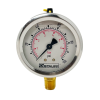 GTP-5874 | 2.5" FACE, S/S, 0-100 PSI, ¼” STEM MOUNTED.. - Image 2
