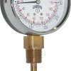 GTP-686B | 2" PRESSURE GAUGE,0-100 PSI, Brass, stem connection .. - Image 2