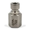 GTP-722-2 | QD ACTUATOR NIPPLE, STAINLESS STEEL 1/8" NPT - Image 2