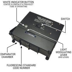 Alternative view of GTP-767 | AQUA-GLO COMPARATOR CHAMBER..