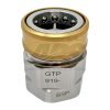 GTP-919-BSP | 1-1/2" FBSP GAMMON DRYBREAK COUPLER, BUNA - Image 2