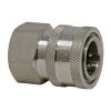 GTP9924FS | COUPLER QD 1/4"F, STAINLESS STEEL - Image 2