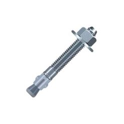 H13307M | 3/8-16 x 2 3/4 WEDGE ANCHOR W/NUT&WASHER - PLATED..