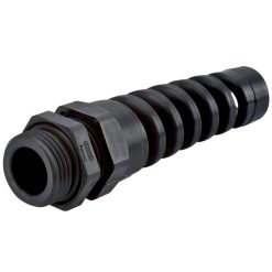 H15412M | Fitting, 3/8NPT Wire Strain Relief, Nylon..