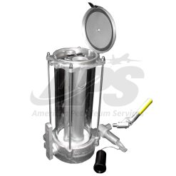 JM-3001-2 | ALJAC 4L CLOSED CIRCUIT SAMPLER W/Velcon Internal Hydrokit Fitting ..