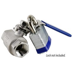 K76104-27A | BALL VALVE - APOLLO, SS, BALL VALVE W/LOCKING HANDLE (3/4")